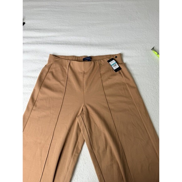 tommy hilfiger women wide leg pants,pull On,brown Size 16 - Picture 8 of 14
